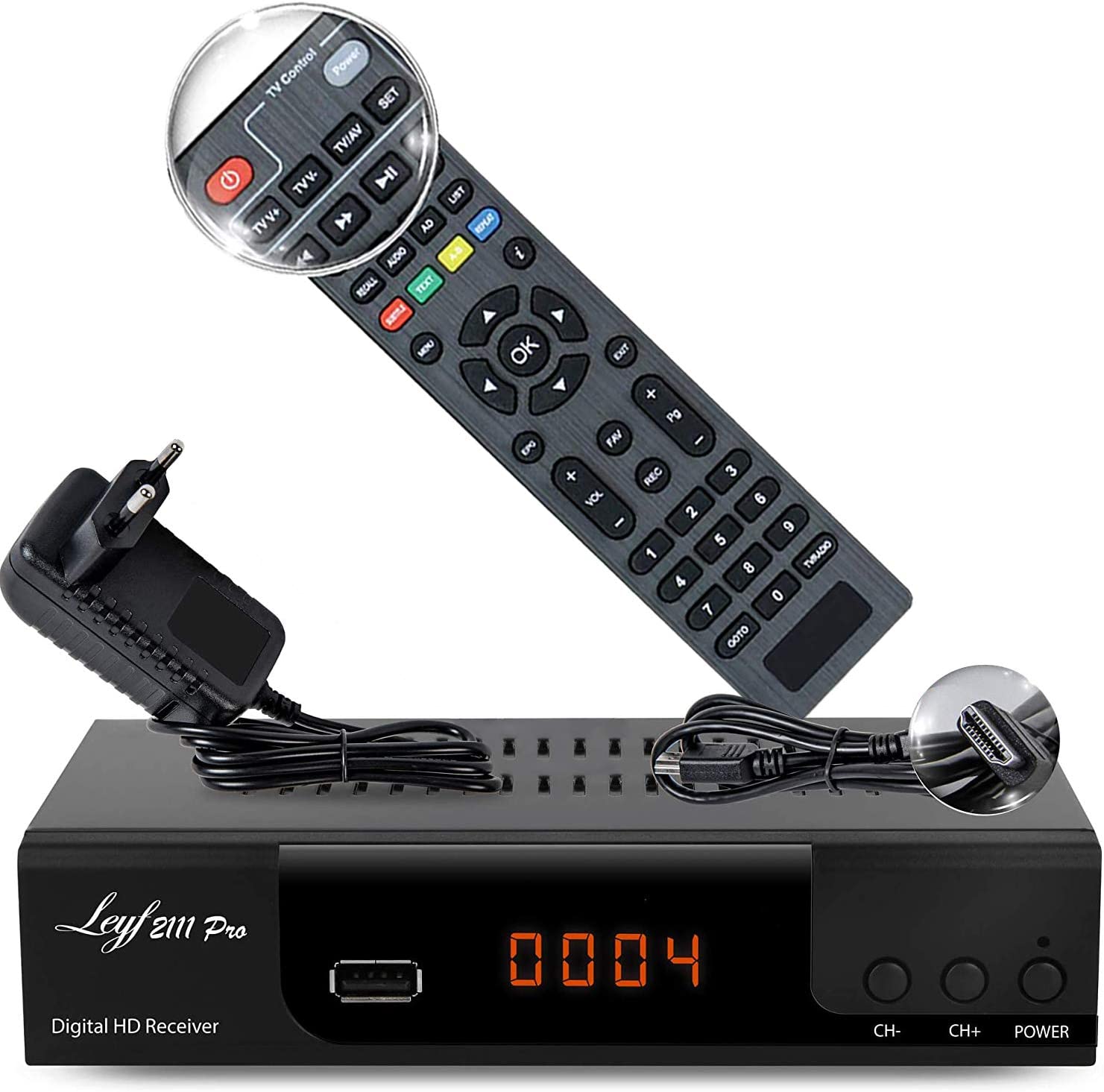 Odbiornik telewizji cyfrowej tuner DVB-C HDTV DVB-C/C2 DVB-T/T2
