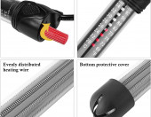 Grzałka do akwarium z termometrem HITOP HP-608 – zdjęcie 2
