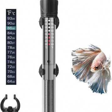 Grzałka do akwarium z termometrem HITOP HP-608