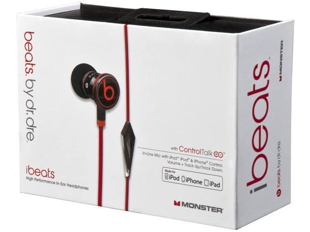 Słuchawki przewodowe MONSTER CABLE iBeats by Dr.Dre ControlTalk czarne