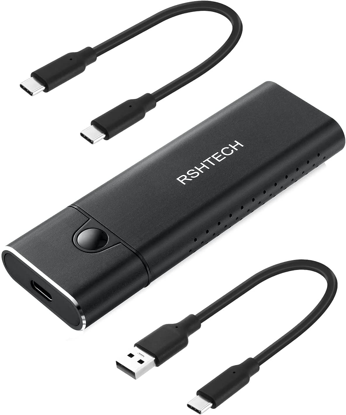 Aluminiowa obudowa M.2 NVME SSD RSHTECH USB 3.2 Gen2 10 Gb/s PCIe