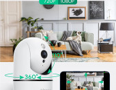 Bezprzewodowa niania elektroniczna IP WINEES 1080P – zdjęcie 1
