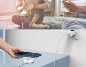 Magnetyczna bezprzewodowa ładowarka z podstawką Choetech H047 – zdjęcie 4