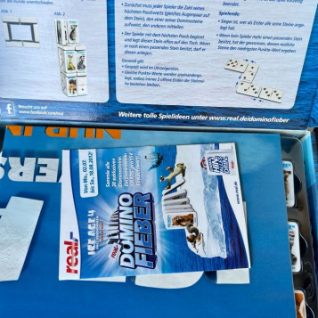 Gra planszowa domino "Gorączka Domino" Real,-