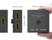 Switch przełącznik 2xHDMI 3D 4K AUKEY HA-H04 – zdjęcie 2