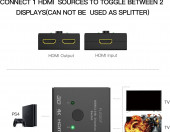 Switch przełącznik 2xHDMI 3D 4K AUKEY HA-H04 – zdjęcie 4