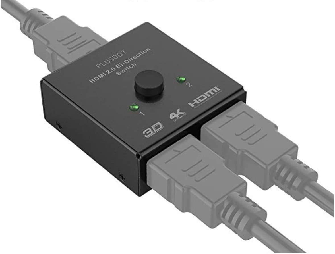 Switch przełącznik 2xHDMI 3D 4K AUKEY HA-H04