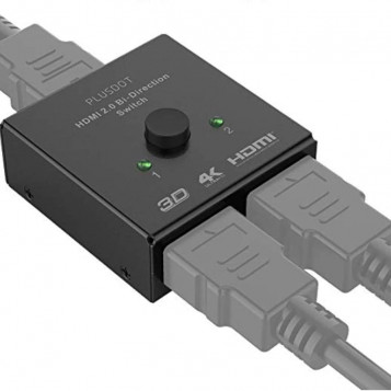 Switch przełącznik 2xHDMI 3D 4K AUKEY HA-H04