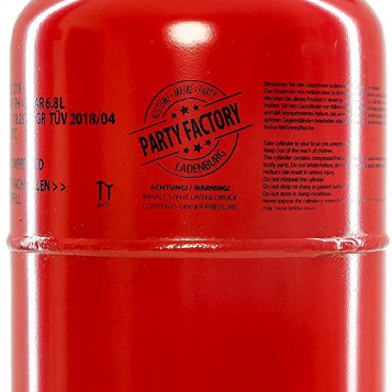 Butla z helem Party Factory