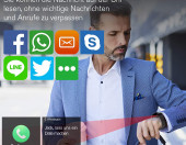 Uniwersalny smartwatch ADHOPE ZNSH-15PRO zegarek iOS Android – zdjęcie 3