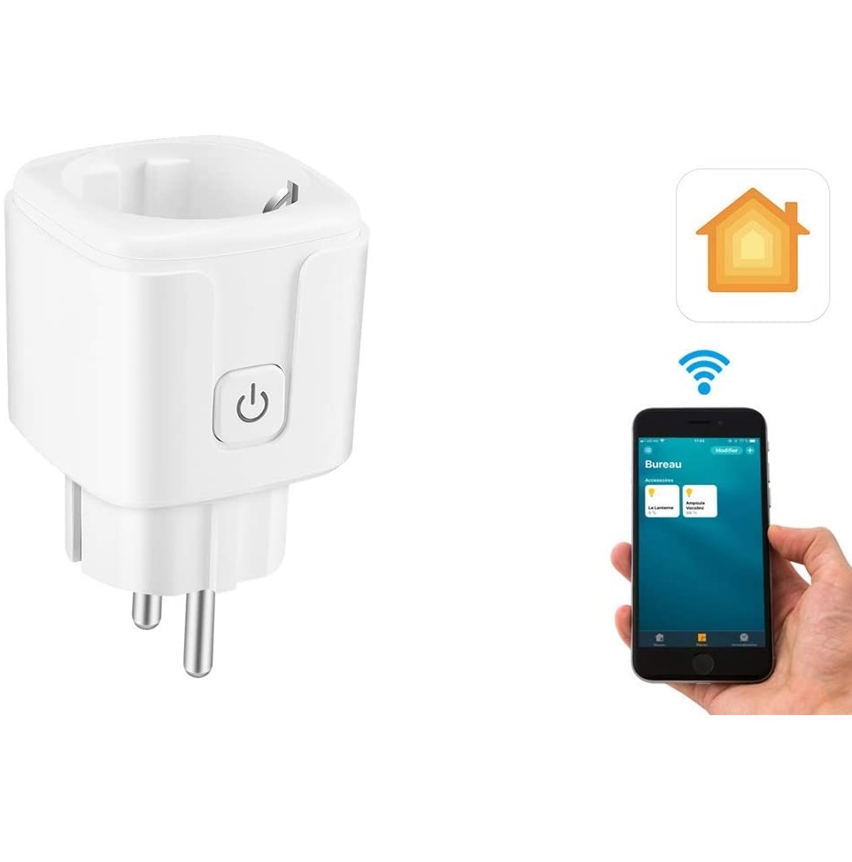 Inteligentne gniazdko WiFi Smart Plug 16A CAMPSLE Smart Home