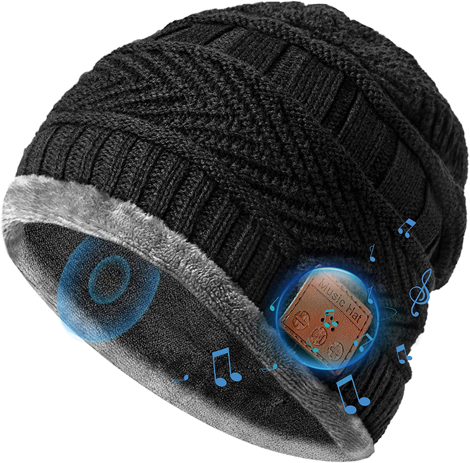 Czapka z wbudowanymi słuchawkami Bluetooth 5.0 Beanie Hat
