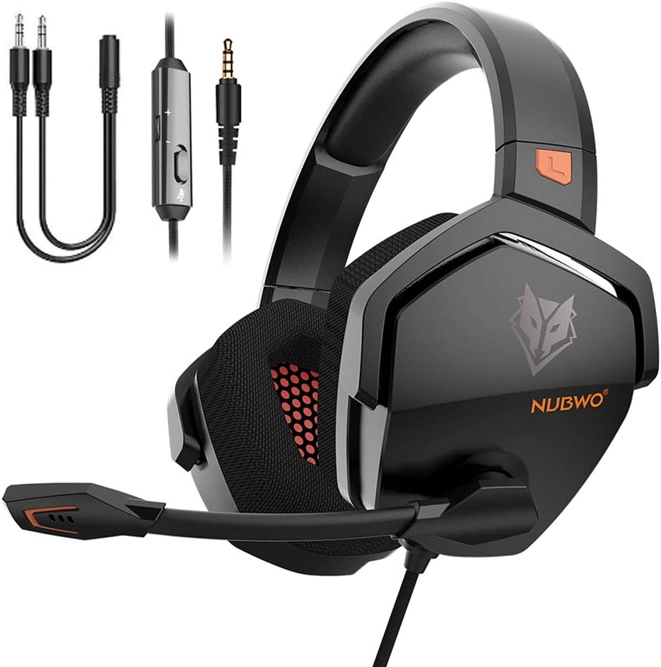 Słuchawki przewodowe nauszne gamingowe NUBWO N16 PC PS4 Xbox