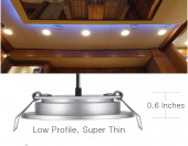 Wpuszczana lampa sufitowa RV Obeaming DC 12V LED podtynkowa – zdjęcie 3