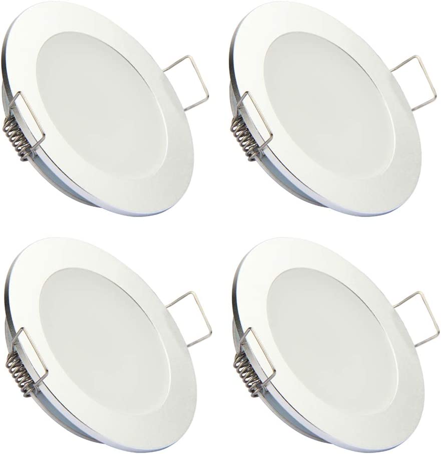 Wpuszczana lampa sufitowa RV Obeaming DC 12V LED podtynkowa