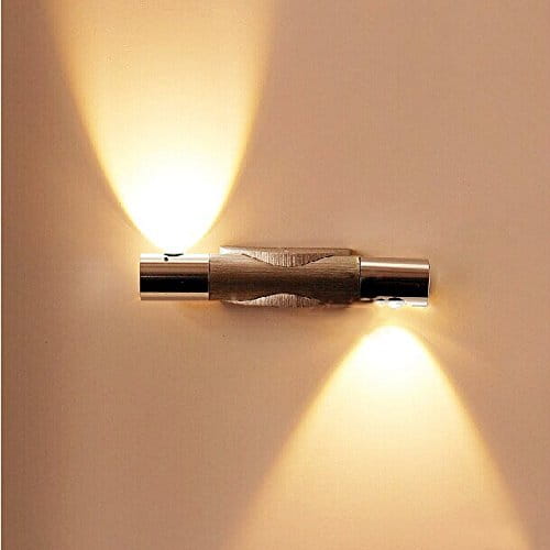 Lampa ścienna LED od ETiME lampa korytarzowa sufitowa obrotowa