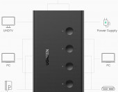 Koncentrator przełącznik UGREEN 70439 4K 60Hz HDMI KVM 4w1 USB – zdjęcie 4