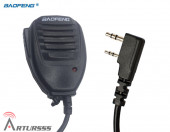 Mikrofonogłośnik do Baofeng UV-5R BF888s MS36 TYT Kenwood 2pin – zdjęcie 2