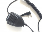 Mikrofonogłośnik do Baofeng UV-5R BF888s MS36 TYT Kenwood 2pin – zdjęcie 1