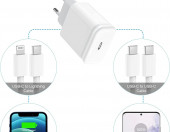 Szybka ładowarka podróżna LUOATIP LDT-HC78 20W iPhone 14 Android iOS – zdjęcie 4