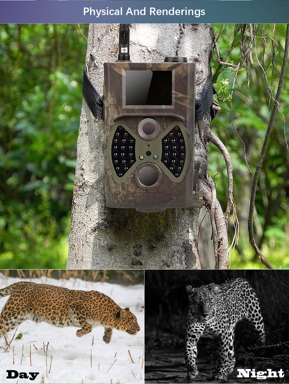 Kamera leśna GSM fotopułapka HC-350M