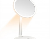 Lusterko kosmetyczne GUSTALA SK1802 2w1 obrotowe lampa LED – zdjęcie 3