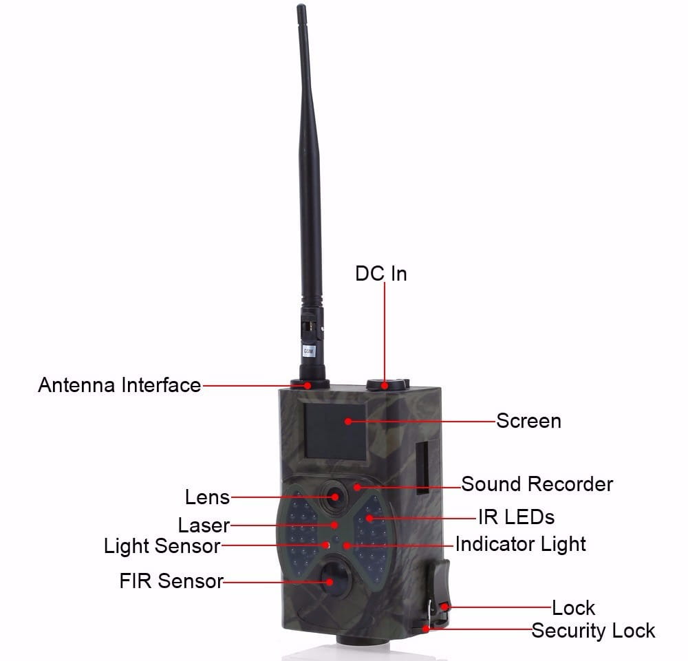 Kamera leśna GSM fotopułapka HC-300M
