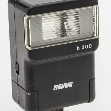 Revue B200 – retro lampa błyskowa, kontaktowa, stan: używany
