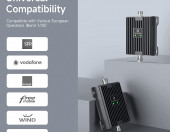 Wzmacniacz sygnału 4G LTE do domu 20 pasm antena – zdjęcie 3