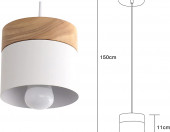 Nowoczesna lampa wisząca PUCHIKA E27 LED salon jadalnia kawiarnia – zdjęcie 2