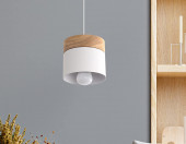 Nowoczesna lampa wisząca PUCHIKA E27 LED salon jadalnia kawiarnia – zdjęcie 4
