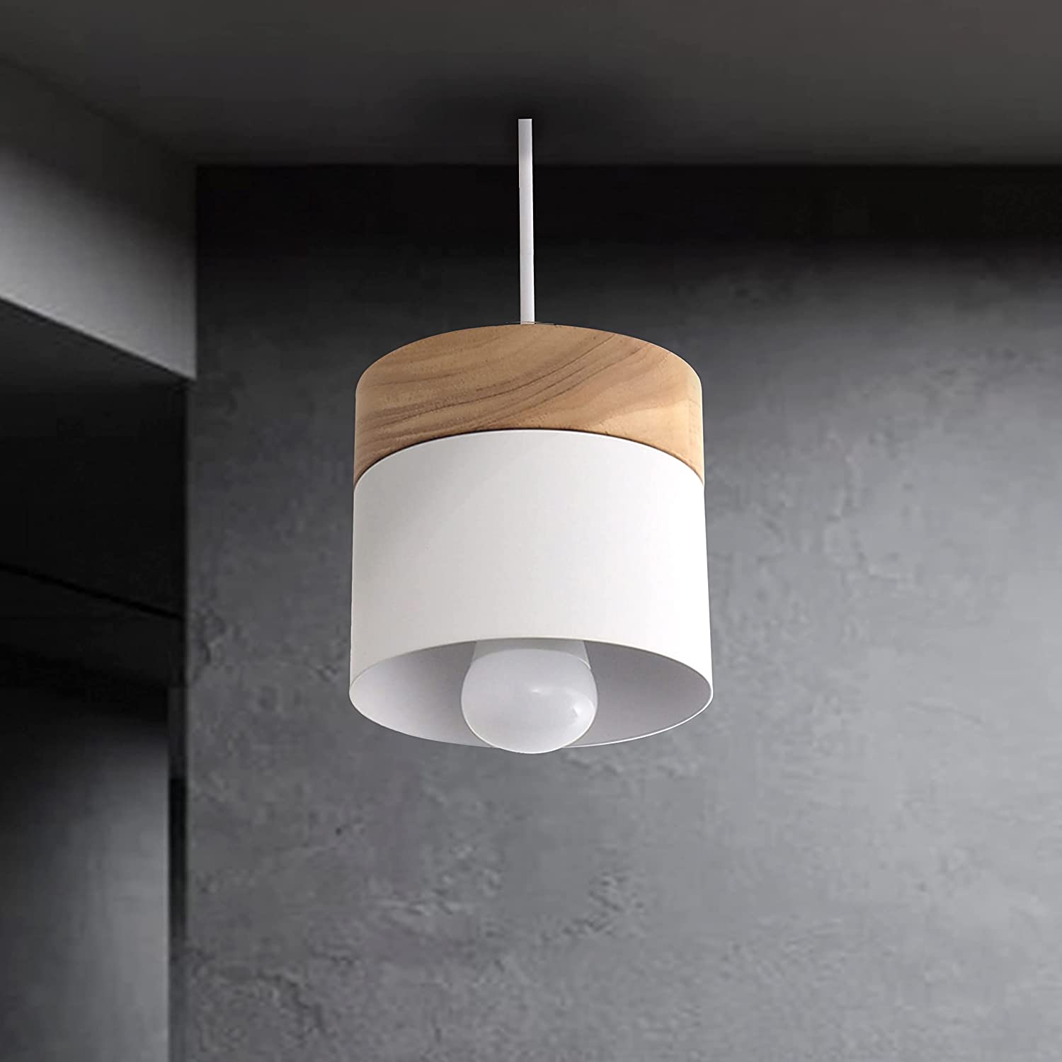 Nowoczesna lampa wisząca PUCHIKA E27 LED salon jadalnia kawiarnia