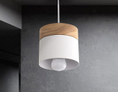 Nowoczesna lampa wisząca PUCHIKA E27 LED salon jadalnia kawiarnia – zdjęcie 1
