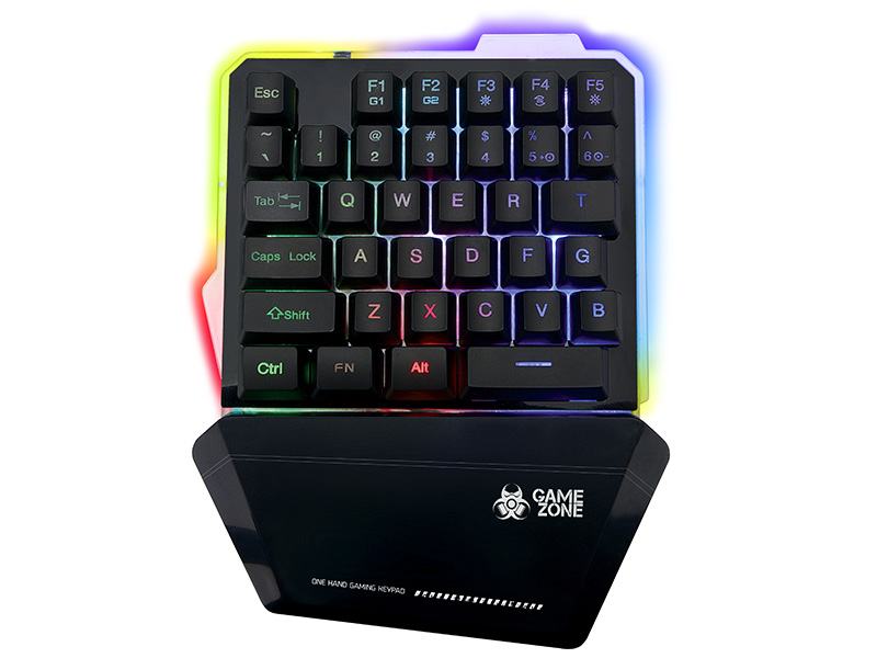 Klawiatura KeyPad tracer Brawler RGB USB z podkładką