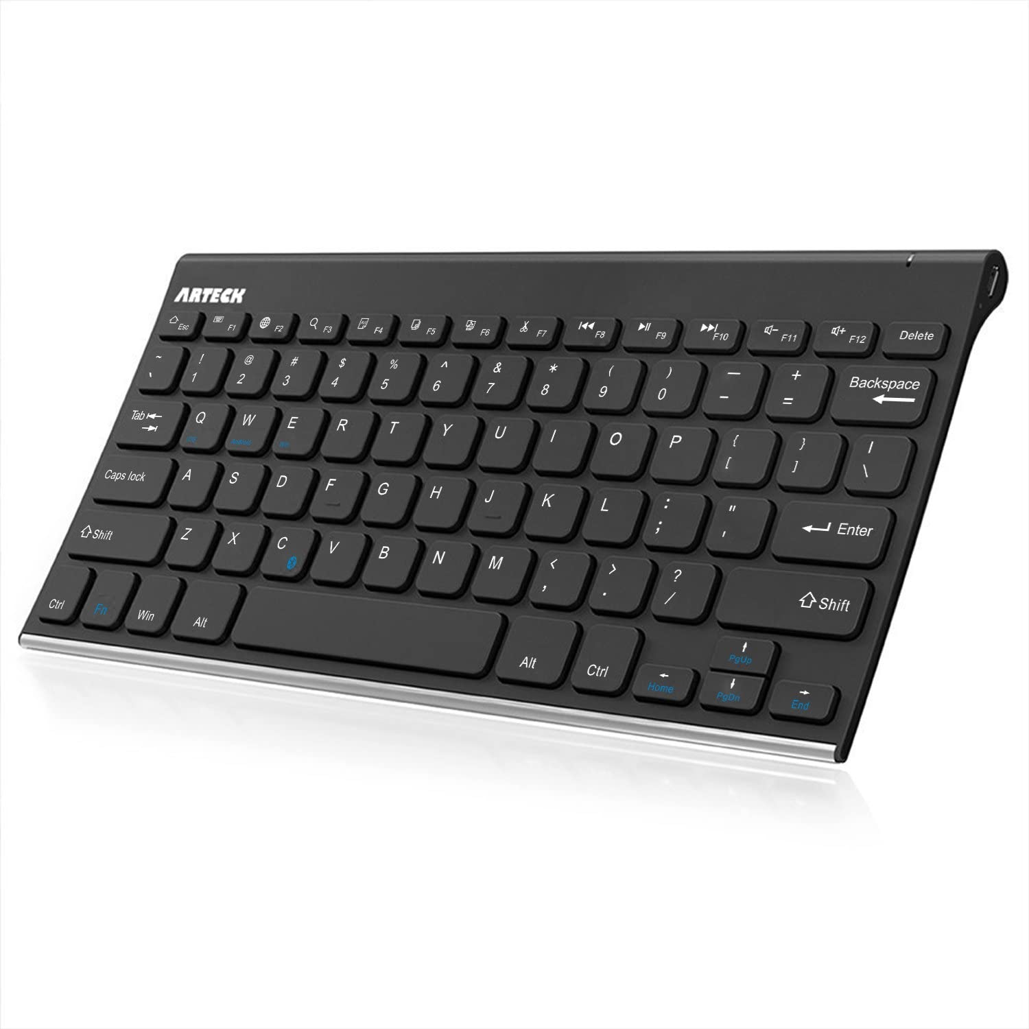 Klawiatura bezprzewodowa Arteck HB086 iOS Mac Win PC BT