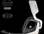 Słuchawki bezprzewodowe Corsair Gaming VOID RGB USB 7.1 Wireless Snow – zdjęcie 3