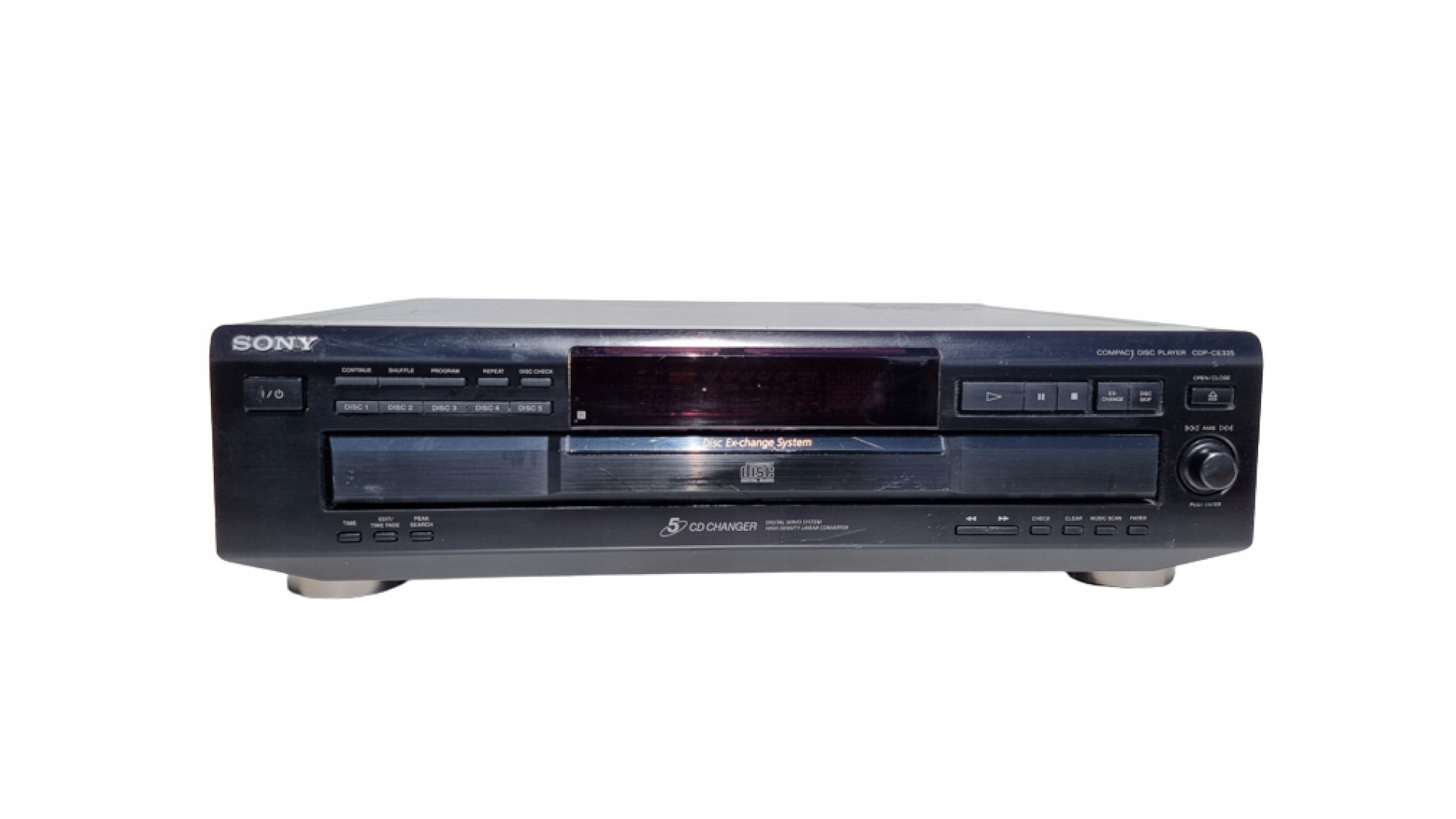 Zmieniarka odtwarzacz CD player SONY CDP-CE335