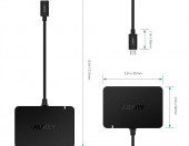 Adapter Aukey CB-C58 Hub 4K HDMI 4x USB 3.0 – zdjęcie 3