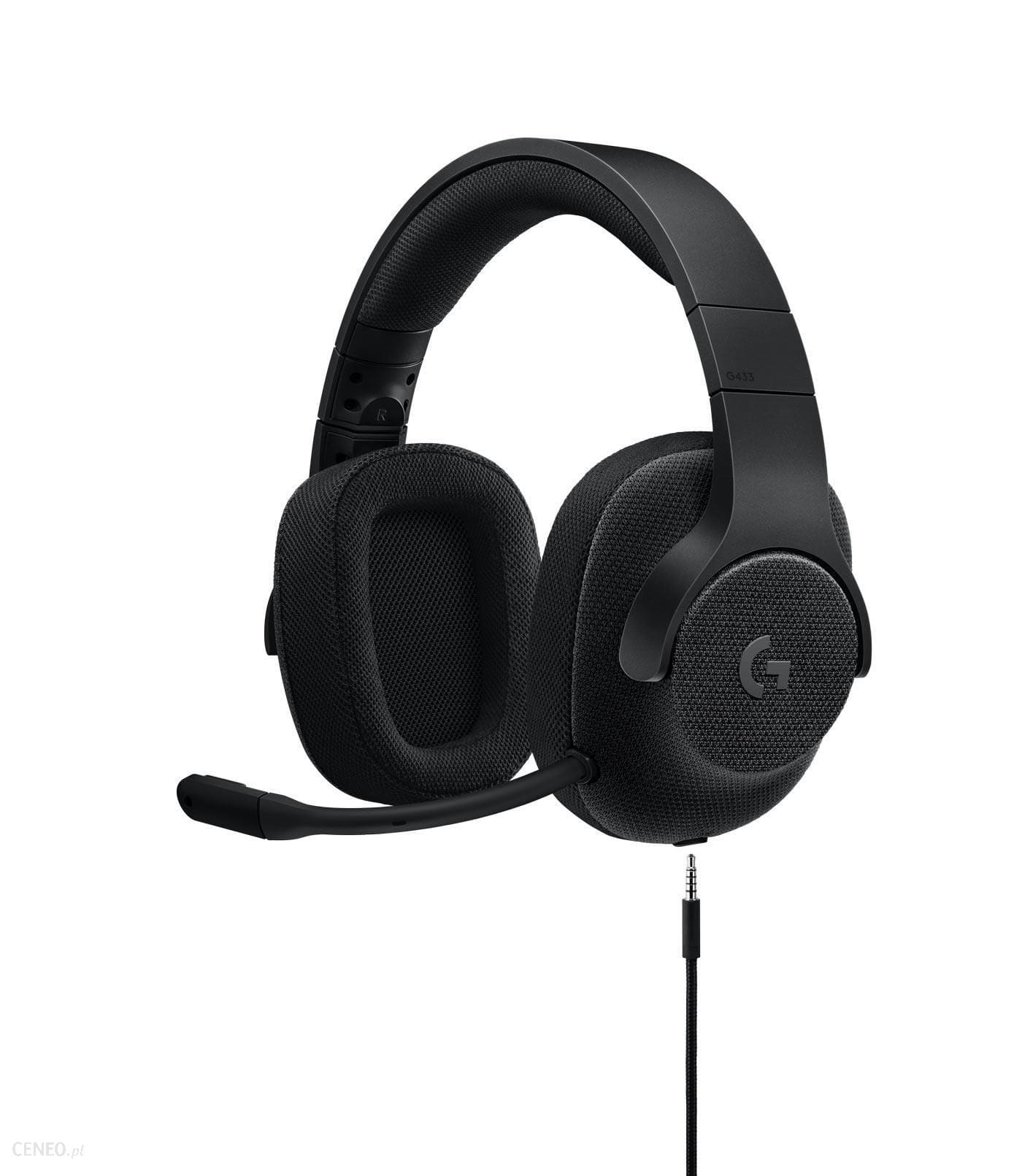 Przewodowe słuchawki GAMINGOWE Logitech G433 RGB 7.1
