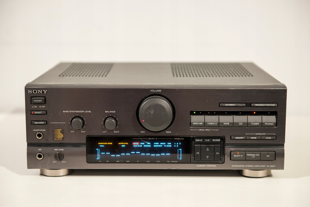 Wzmacniacz Sony TA-D607 Equalizer DSP