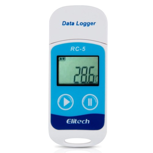 Przenośny rejestrator temperatury USB Elitech RC-5 LCD