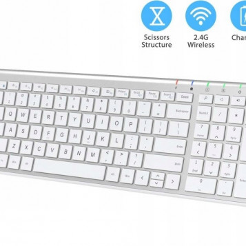 iClever IC-GK03 AZERTY – klawiatura bezprzewodowa (używany)