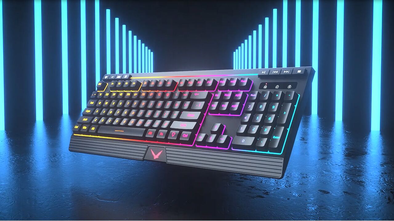 Klawiatura przewodowa gamingowa Topmate K21 RGB