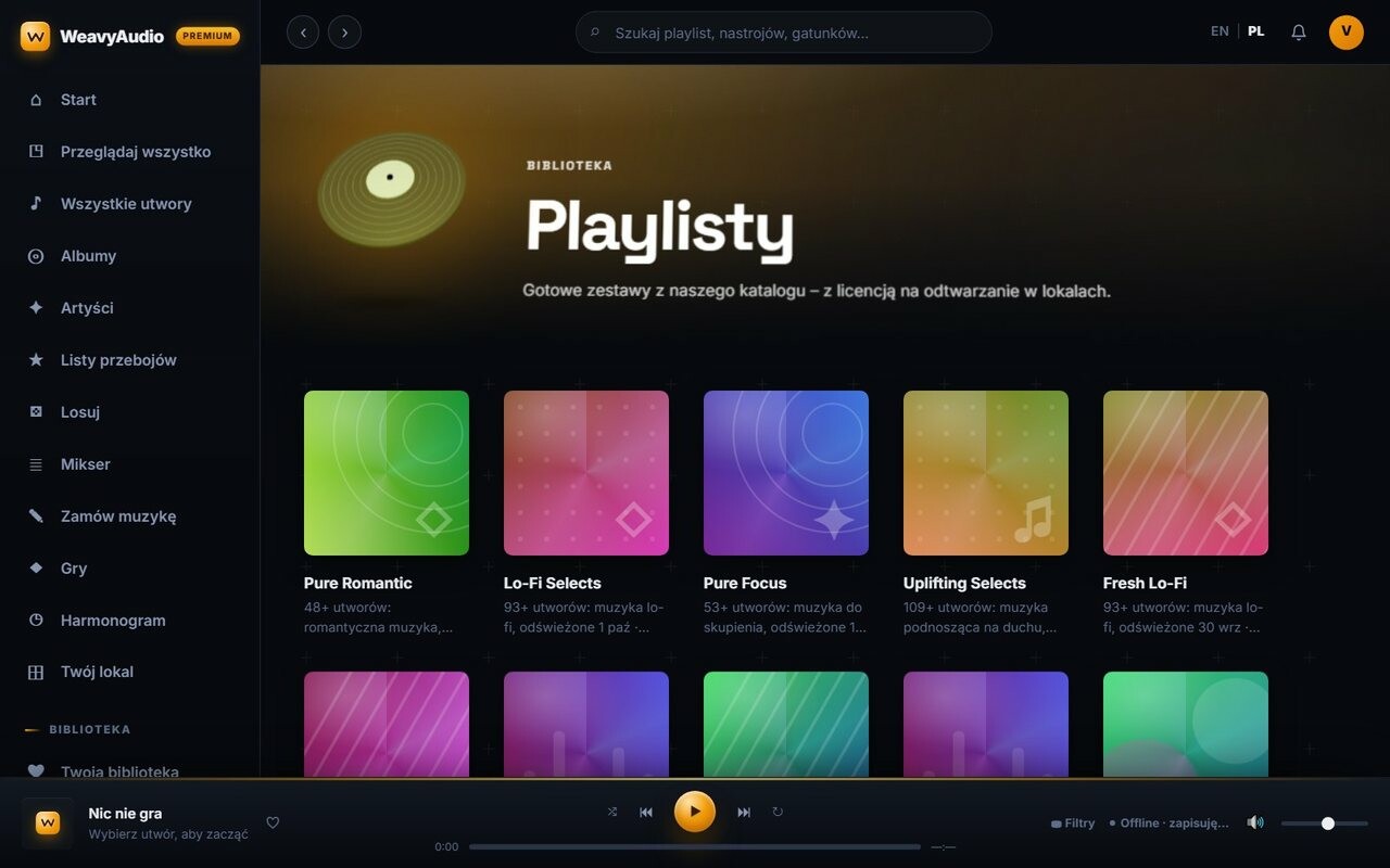 WeavyAudio krok po kroku, cz. 3: muzyka w lokalu na co dzień