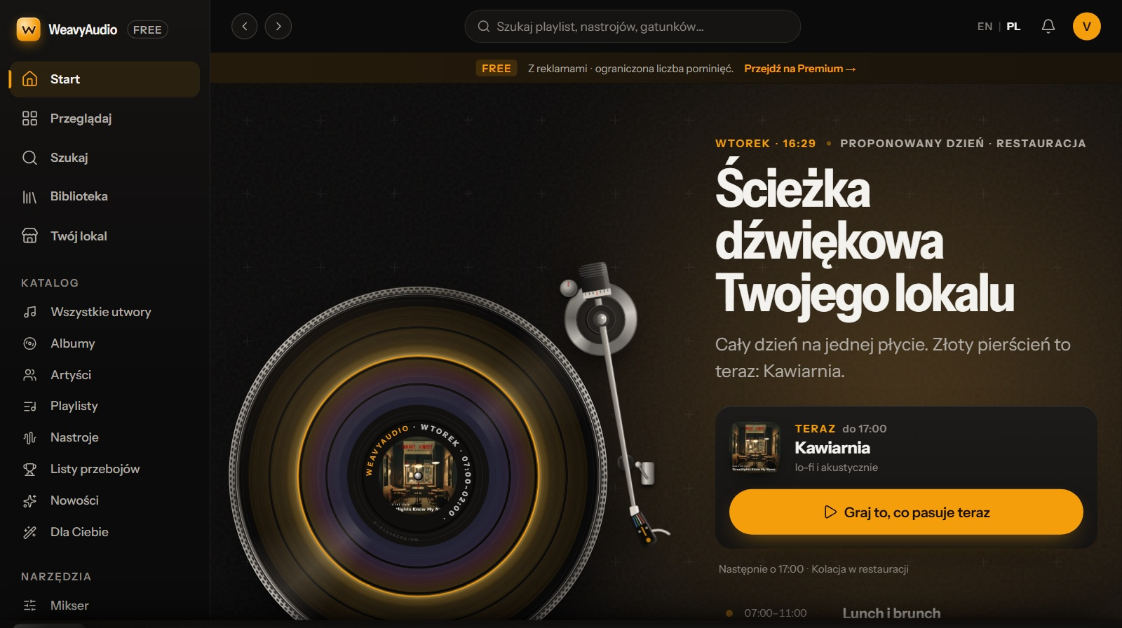 WeavyAudio krok po kroku, cz. 5: nowy wygląd - przed i po